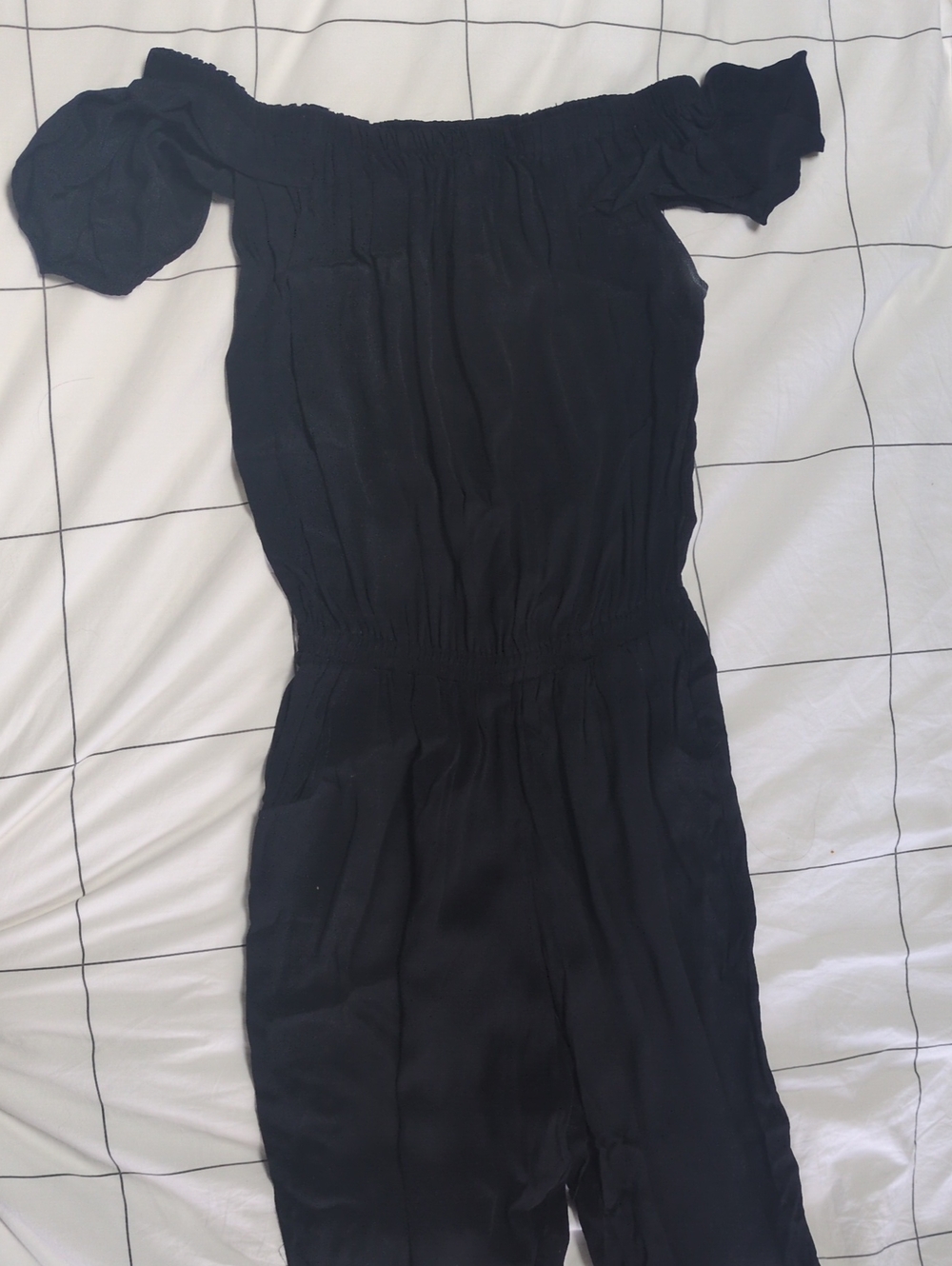 Anthropologie Off-Shoulder Black Women’s Jumpsuit